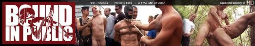 Naked ripped stud gets humiliated and used in a crowded pub