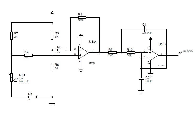 Lm358 схема усилителя напряжения